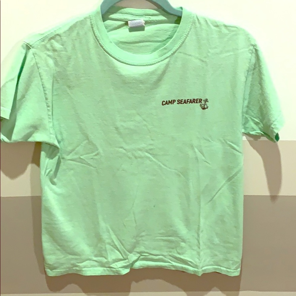 Camp Seafarer flamingos tee